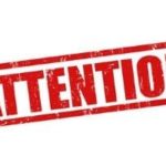 Red "ATTENTION" stamp emphasizing the importance of monitoring water quality and plumbing health, relevant to Carmine's Plumbing services.