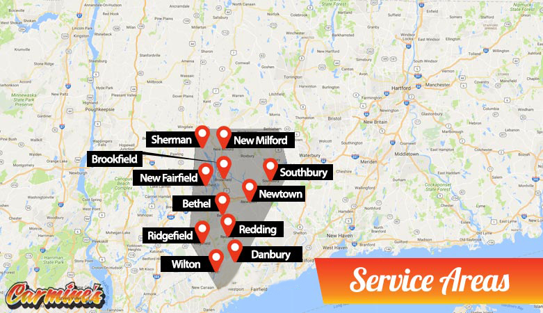 Service Areas - Carmine's Plumbing, Heating & Air Conditioning